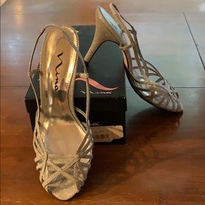 Women’s Nina Silver high heels